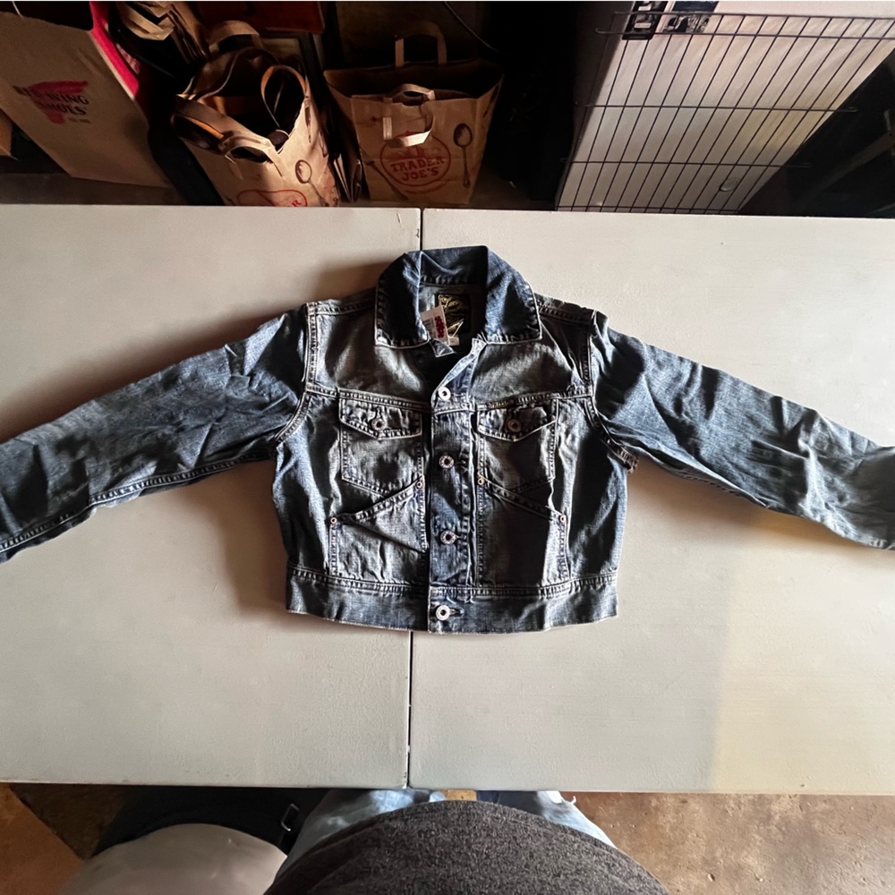Cropped Denim Jacket